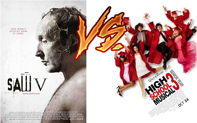Choosing Between ‘Saw V’ and ‘High School Musical 3’