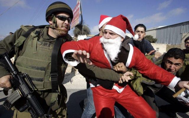 santa arrested